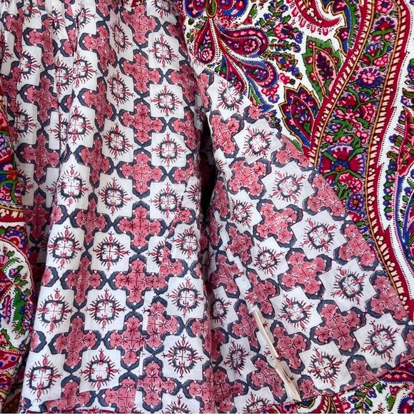 Alix of Bohemia Demi Paisley Blazer Jacket Size Medium - Picture 6 of 8